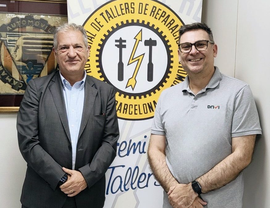 El Gremi de Tallers de Barcelona firma un acuerdo de colaboración con Drivi